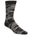 Cole Haan Modern Camo Socks In Black