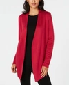 EILEEN FISHER TENCEL ANGLE-FRONT CARDIGAN