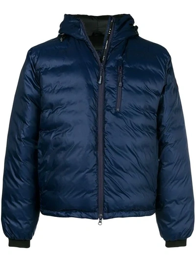 Canada Goose Lodge Jacket In Blue