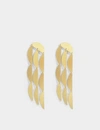 ANNIE COSTELLO BROWN ANNIE COSTELLO BROWN | Mini Rain Earrings in Gold Brass