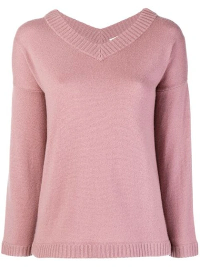 Goat Garcon Cashmere Sweater In Pink