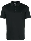 Giorgio Armani Regular Fit Polo Shirt In Black