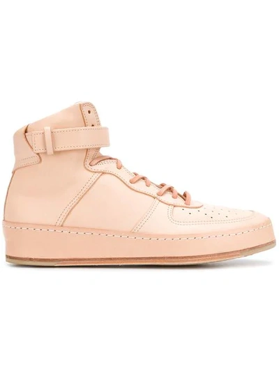 Hender Scheme Force High-top Sneakers In Animal Print
