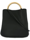 MARNI MARNI PANNIER MEDIUM BAG - BLACK