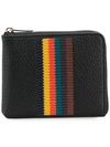 PAUL SMITH rainbow striped wallet
