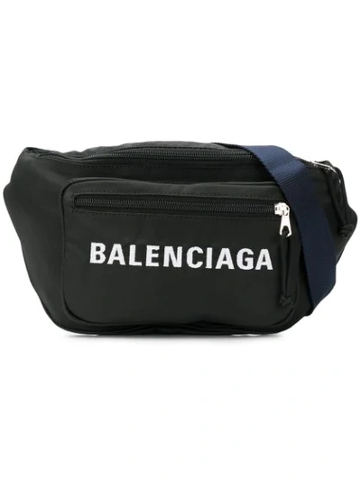 Balenciaga Wheel斜挎包 - 黑色 In Black