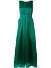 ULTRÀCHIC ULTRÀCHIC STAR STRIPE EVENING DRESS - GREEN