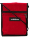 BALENCIAGA BALENCIAGA LOGO SHOULDER BAG - RED