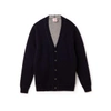 LACOSTE UNISEX LIVE REVERSIBLE WOOL JERSEY CARDIGAN