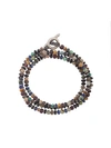 M COHEN layered bead bracelet,B103815SLVMIX