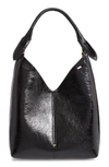 ANYA HINDMARCH BUILD A BAG SMALL PATENT LEATHER BASE BAG - BLACK,107105