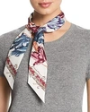 FERRAGAMO GRACE SILK TWILLY SCARF,0702179