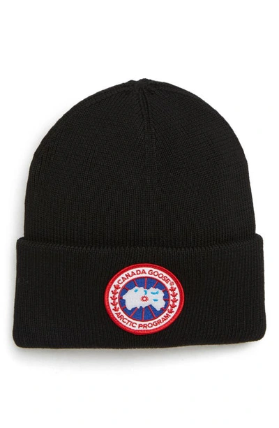 Canada Goose Arctic Disc Toque Beanie - Black In Default Title