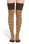 GUCCI PARIGGI OVER THE KNEE SOCKS,4769583G701