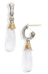 KONSTANTINO PYTHIA CRYSTAL DROP EARRINGS,SKMK3148-127