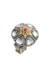 KONSTANTINO PYTHIA CRYSTAL STATEMENT RING,DMK2129-127 S7