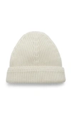 MAISON MARGIELA WOOL RIBBED BEANIE,643026