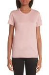 Moncler Soft Logo T-shirt In Blush