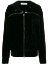 ALMAZ ALMAZ ZIPPED HOODED JACKET - BLACK