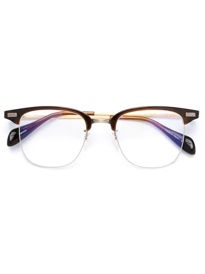 Oliver Peoples 'executive I'眼镜 In Metallic