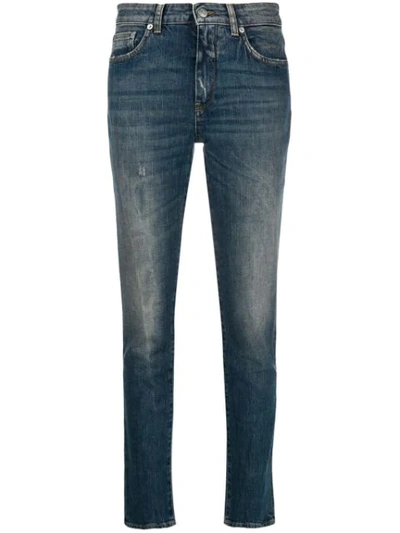 Department 5 Cropped Jeans In Blue