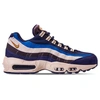 Nike Men's Air Max 95 Premium Casual Shoes, Blue In Blue
