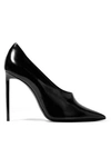 SAINT LAURENT Teddy patent-leather pumps