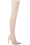 TOM FORD STRETCH-SUEDE OVER-THE-KNEE BOOTS