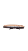 KATE SPADE SMOOTH BOW BELT