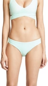 PILYQ Azura Smocked Bikini Bottoms