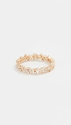 SUZANNE KALAN Fireworks 18k Gold Eternity Band Ring,SKALA30024