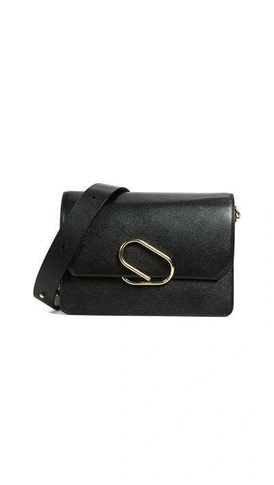 3.1 Phillip Lim / フィリップ リム Alix Smooth-leather Shoulder Bag In Black