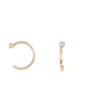 ARIEL GORDON JEWELRY Dual Birthstone Dust Hoops,060018003011