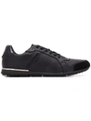 VERSACE JEANS VERSACE JEANS LACE-UP SNEAKERS - BLACK