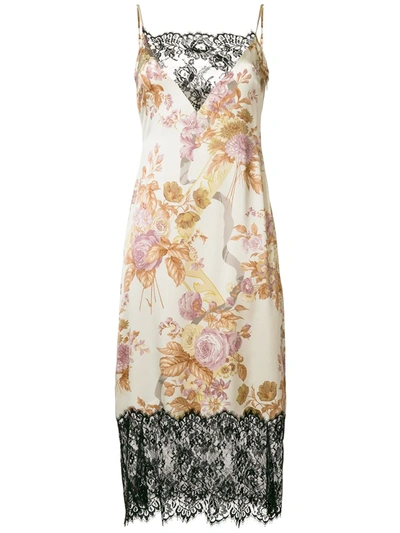 Christopher Kane Valence Cami Dress In Neutrals