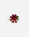 DOLCE & GABBANA RING WITH ROSE,WRK6R1W1111S8005