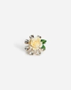DOLCE & GABBANA RING WITH ROSE,WRK6R3W111187655
