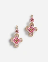 DOLCE & GABBANA PENDANT EARRINGS WITH DECORATIVE ELEMENTS,WEK6X1W1111ZOO00