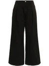 SJYP HIGH WAISTED WIDE LEG JEANS