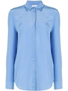 EQUIPMENT EQUIPMENT BUTTON UP BLOUSE - BLUE