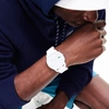 Lacoste Men's Chronograph L.12.12 White Silicone Strap Watch 44mm Women's Shoes In White