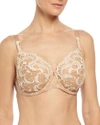 Lise Charmel Guipure Charming 3-part Full-cup Bra In Amber Nacre
