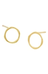 GORJANA QUINN DELICATE STUD EARRINGS,188-002-G