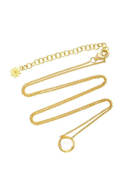 Amrapali Kundan 18k Gold And Diamond Pendant Necklace