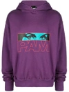 PERKS AND MINI logo eye print hoodie