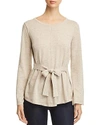 HEATHER B BELTED jumper,14132BM