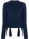 Cashmere In Love Stella Cropped Jumper In Blue