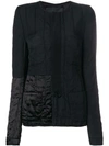 Haider Ackermann Round Neck Jacket In Black
