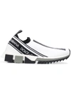 Dolce & Gabbana Slip-on-sneakers Mit Logo In White