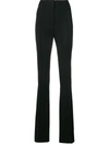 Stella Mccartney High-waisted Straight-leg Trousers In Black